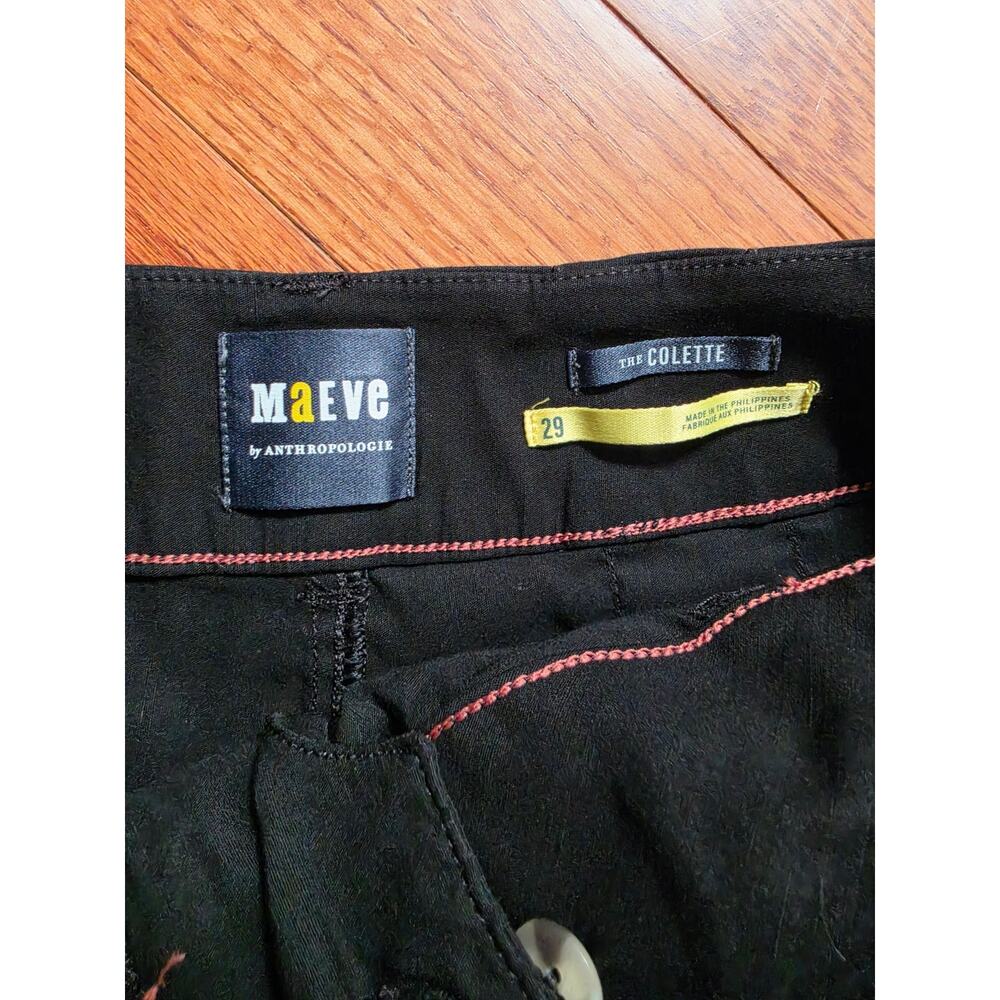 Maeve Colette High-Rise Wide-Leg Pants in Magic Fabric 29 - Picture 7 of 9